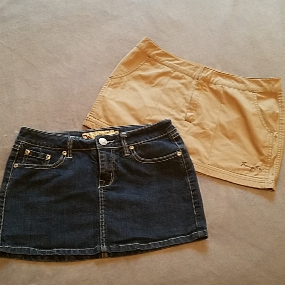 2 Mini Skirts